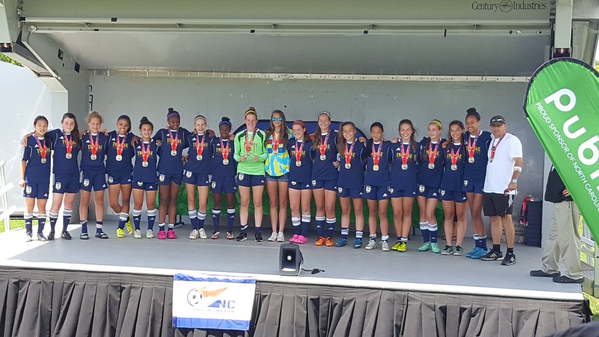 marlow357's tweet photo. @Triangle_FC Congratulations to TFCA Girls on the U14 State Championship. #tfcapride https://t.co/BwrqzLKEiY