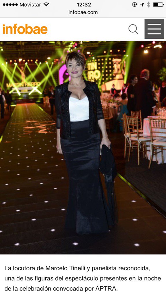 Gracias <a href="/VeronicaFarModa/">Verónica Far</a> <a href="/ZMicheluzzi/">zapatos micheluzzi</a> <a href="/JoyasEnigma/">ENIGMA JOYAS SRL</a> Noche Martin Fierro2016 😄