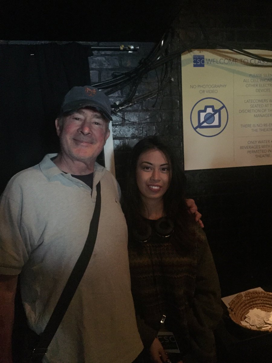 CSCNextGen's tweet photo. "No photography or video" featuring Jessica and her English teacher! https://t.co/TCl9vjuCza