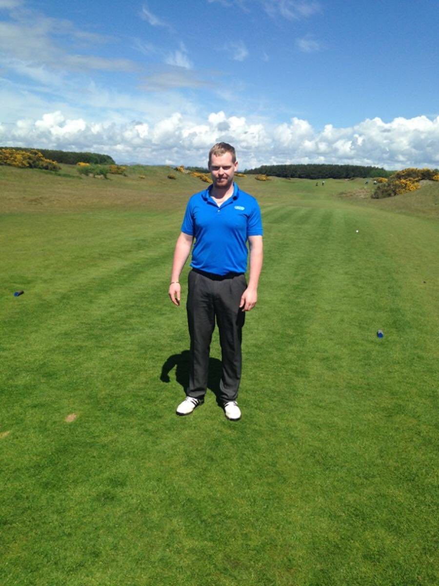 Christopher Wilson wins today's Ladies Scottish Open Pro Am qualifying event with a net 69. Well done Chris.