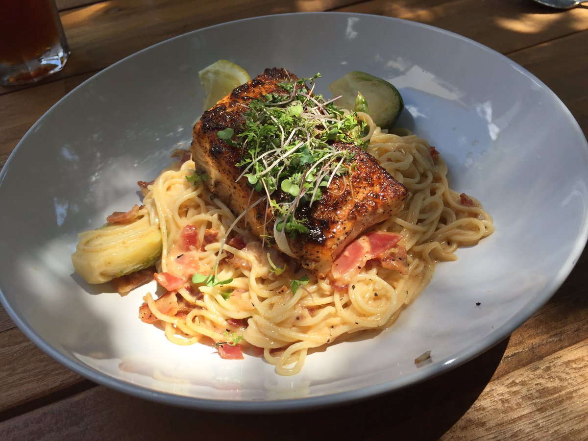 BryanAbrams's tweet photo. You guys missed out. The mahi mahi is fantastic! #Catch27 #StAugustine #iLoveThe90sTour @TheMarkCalderon @adamemil https://t.co/iCnywFNgw5