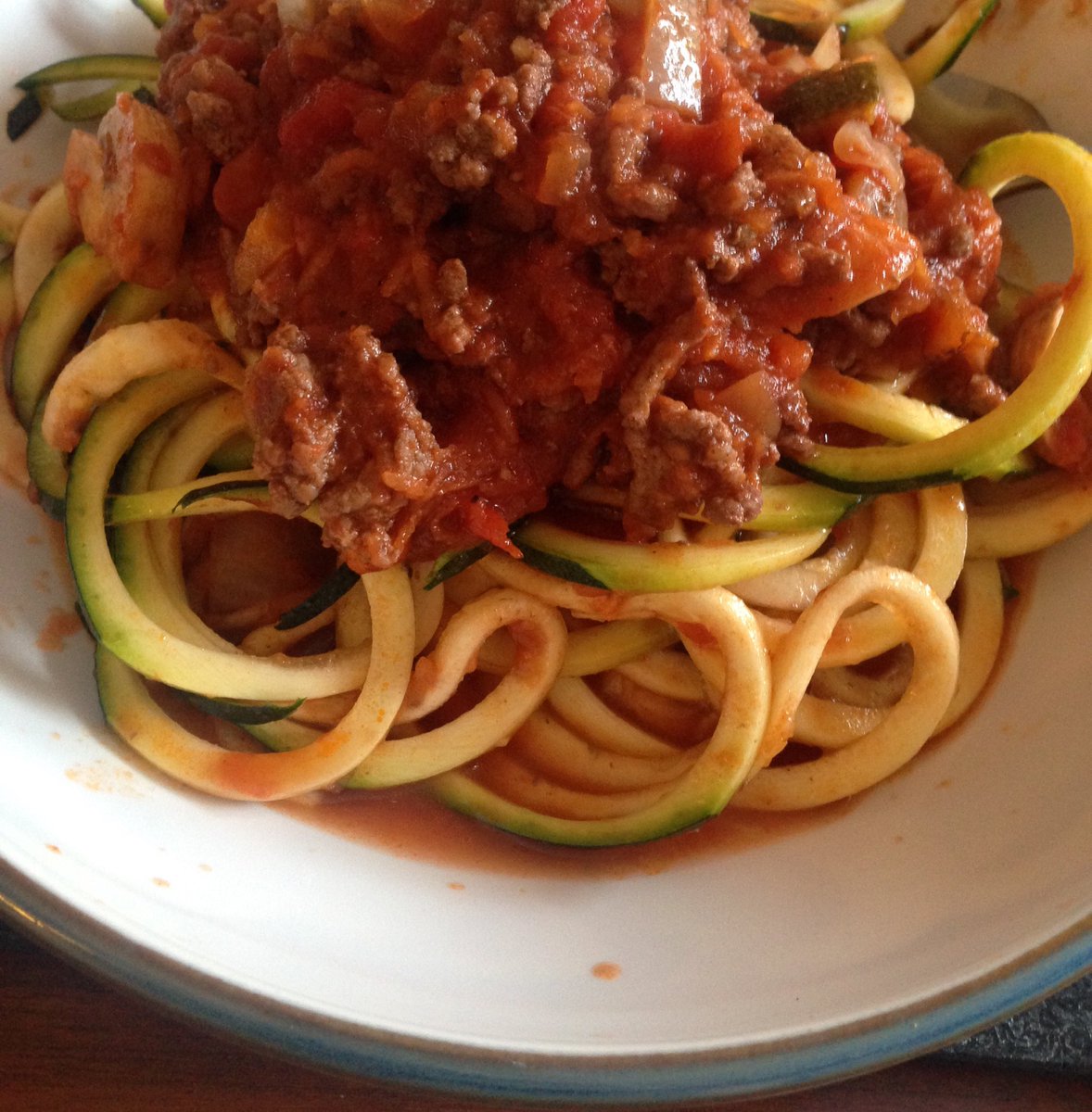 lilliputplay's tweet photo. My @HemsleyHemsley inspired ragu & #corgetti-perfect Sunday evening comfort food #jerf #glutenfree #eatfresh https://t.co/JE55MeR8BP