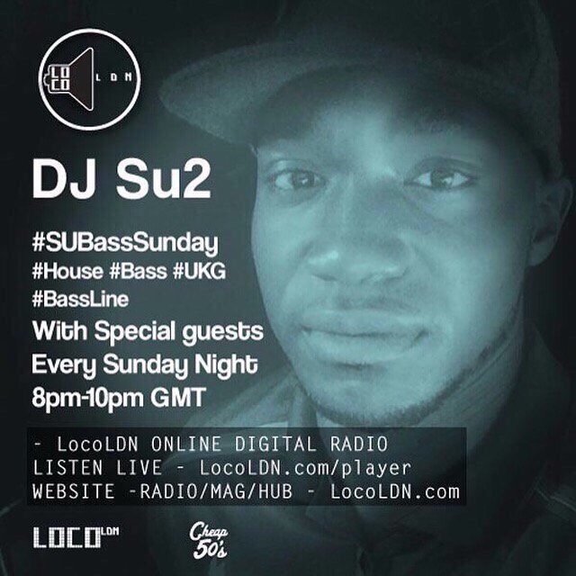 Nation_Live_'s tweet photo. #LiveOnAir @DJ_Su2 8-10pm #House #Bass #ukg #SUBASS LocoLDN Radio https://t.co/c9S8vCyp0R #TuneIn https://t.co/AAPXYZZgHq