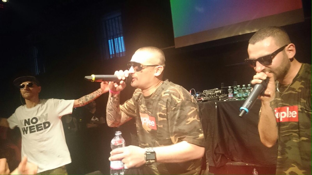 RapBurger's tweet photo. Super trio per @PropagandaRoma a #BOOST016! https://t.co/FlqH2QFy4a