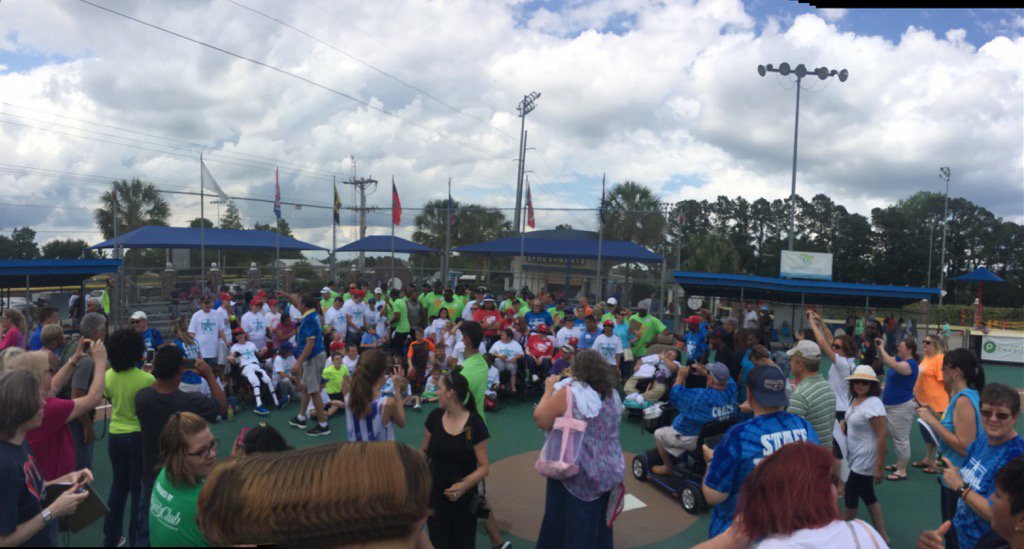 kingdaddy84's tweet photo. Say cheese!! Great day at Miracle League @2LiveBeyond #2livebeyond https://t.co/qm3Huc9pT7