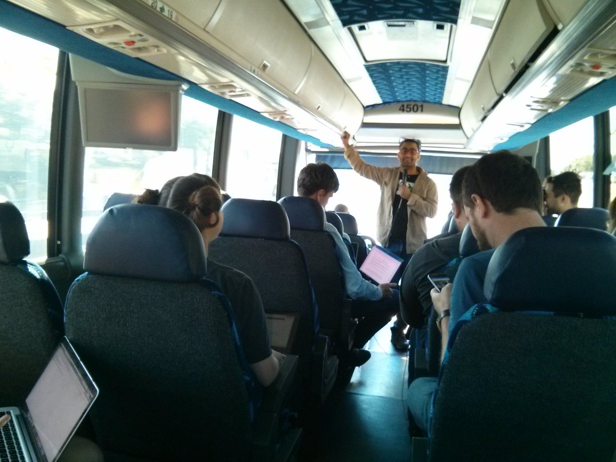 pyblaze's tweet photo. #2 Life in the Bus? Pitches, breaks, booze, validation, Pitchin'lanta, more booze, hustling n more pitches. https://t.co/VbmQIPHeKk