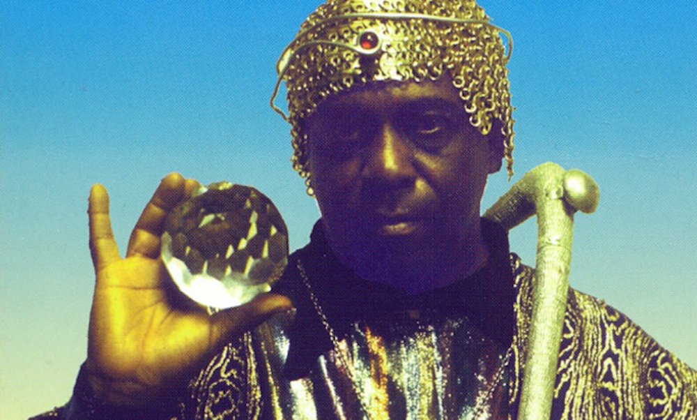 180fact's tweet photo. Sun Ra would have been 102 years old today. Explore his greatness with our Essential Guide: https://t.co/3HZjp6k1RB https://t.co/1O6kwj0Fbh