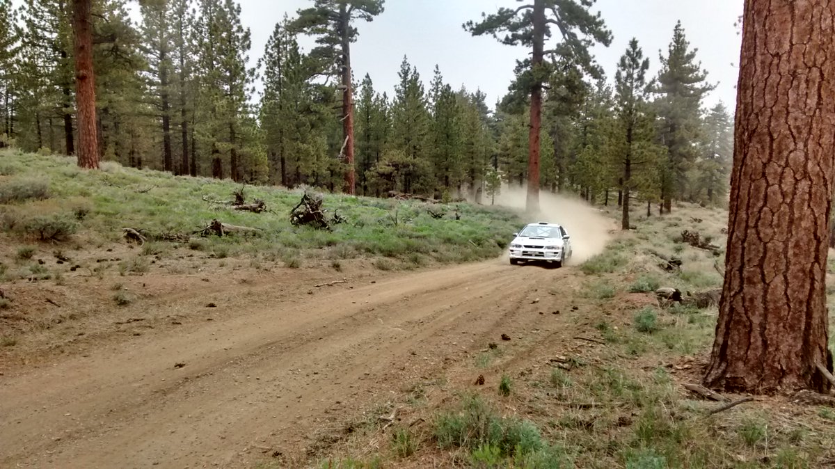 NASARallySport's tweet photo. #USRally made some history yesterday in the Los Padres National Forest in SoCal. Congrats @FrazierMtRally #fmr16 https://t.co/QW2PCsSG3s