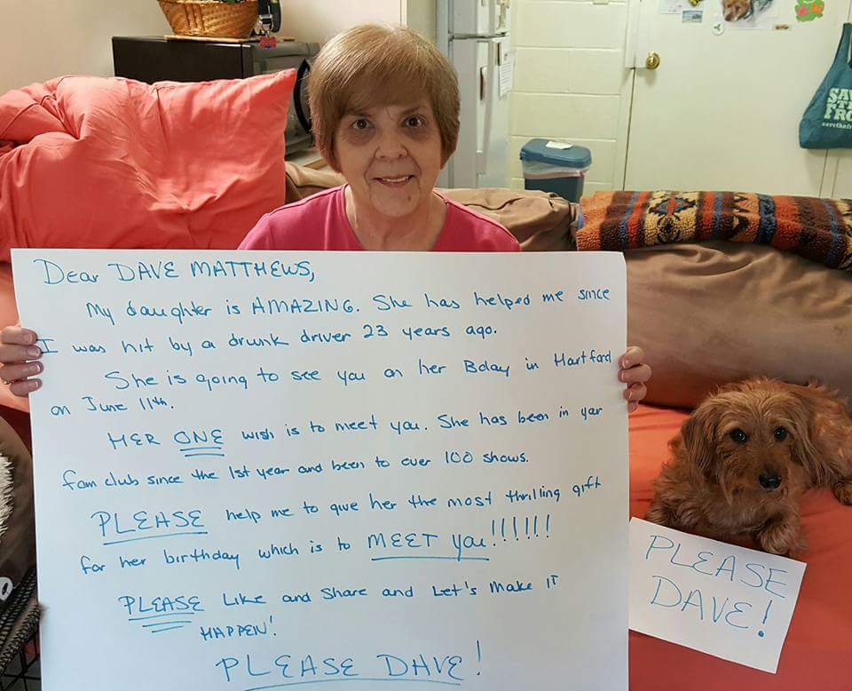 FeySidhe's tweet photo. Please spread the love for a friend... #DMB #PleaseDave https://t.co/vCTHCBKWcA