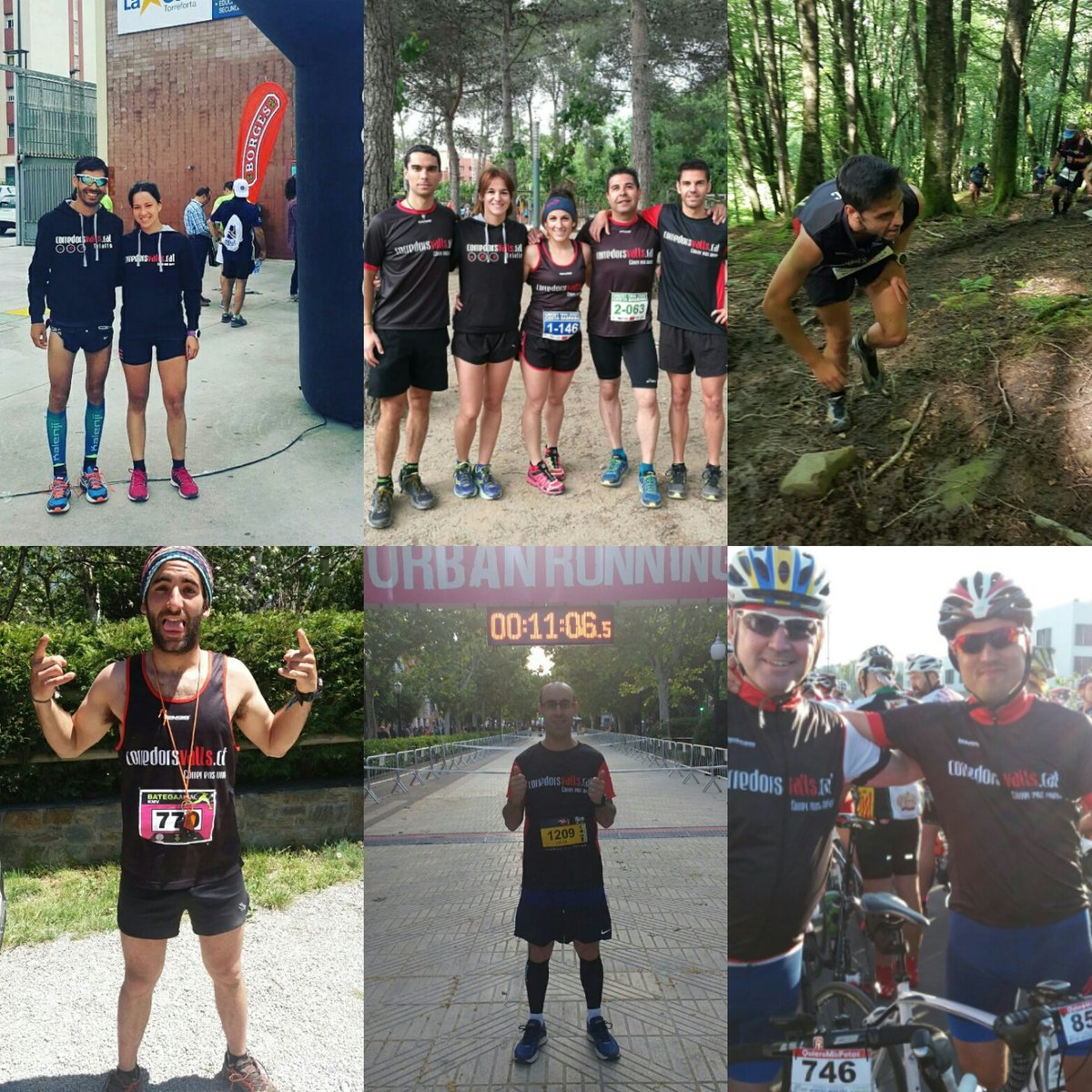 Zegama, Montsec, el Catllar ,Tarragona, Igualada 
Corredorsvalls presents arreu de catalunya i el país basc🏃