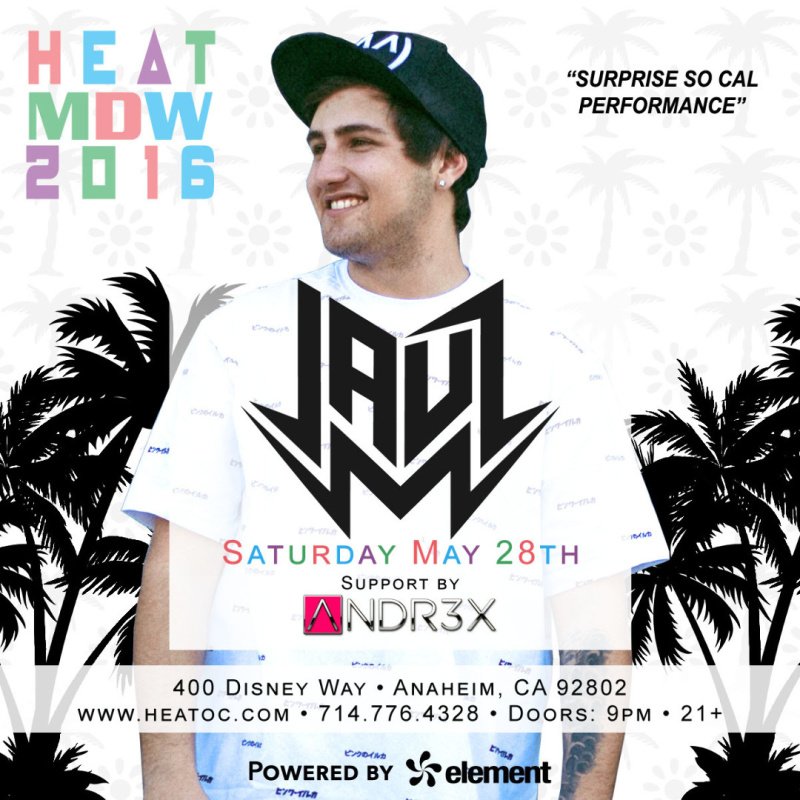 LA/ORANGE COUNTY!!! SUPRISE SHOW AT @HeatLoungeOC NEXT SATURDAY 5/28! TICKETS GO ON SALE MONDAY SEE U SOON!