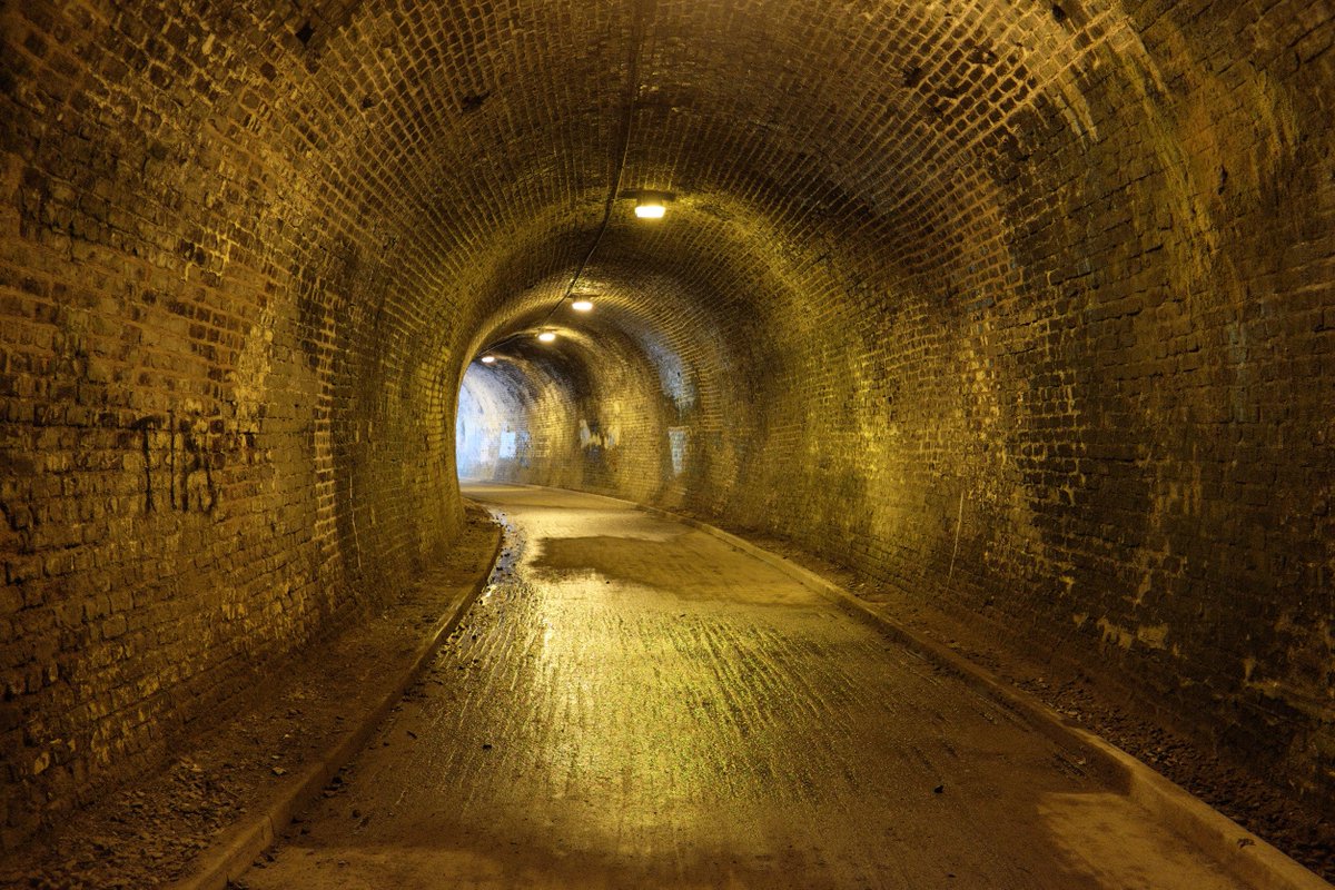 The tunnel at #colintondell old railway line