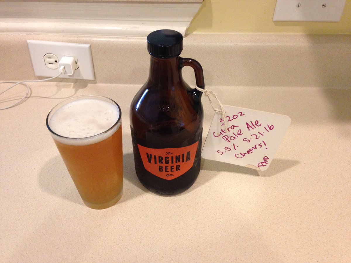 bobbybrew's tweet image. Wow, @VirginiaBeerCo, you guys are brewing some great beer. Great recommendation @RedBarnBikes!
