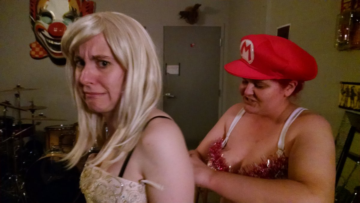 all_the_rest's tweet photo. Somewhere, the brain of a Mario Bros cosplay fetishist is exploding as Mario gets handsy with Peach. https://t.co/yNhcabsoE5