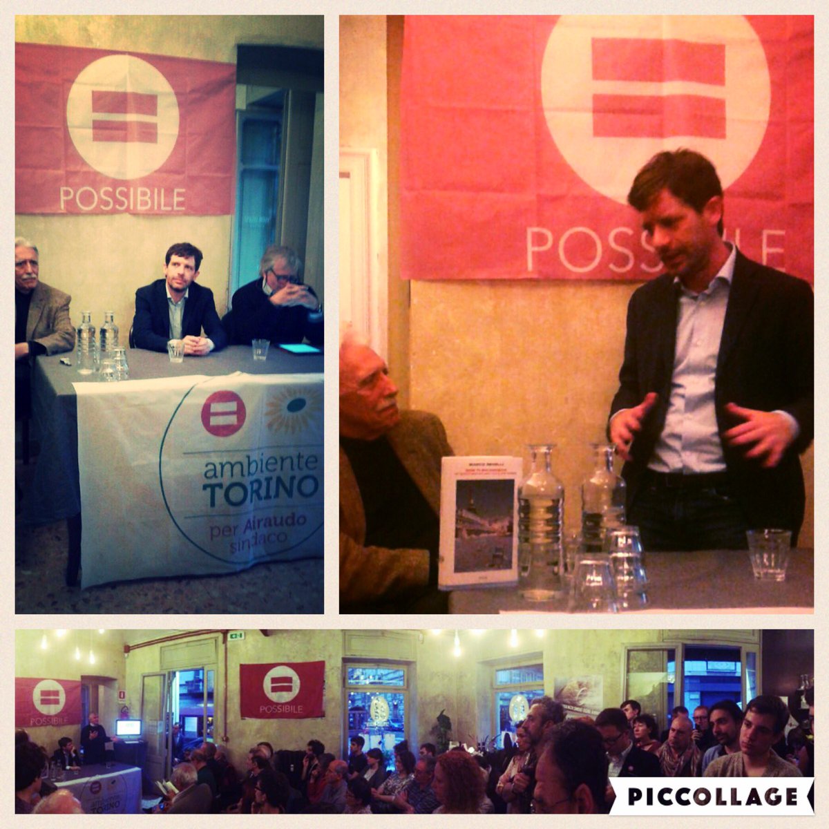 PossibileIt's tweet photo. La sinistra a #Torino vota @GAiraudo E mettetele preferenze, visto che si possono ancora mettere. @civati https://t.co/QtkfGHbq6J