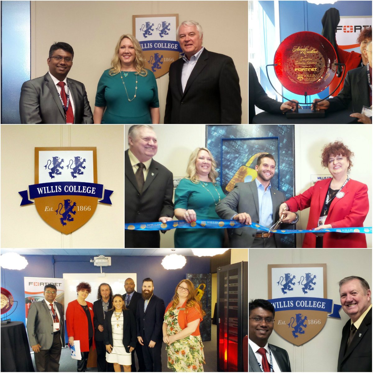 mathew_ranjith's tweet image. Inauguration of Ontario&apos;s first #CyberSecurityLab &amp;amp; @Fortinet #NetworkSecurityAcademy at @WillisCollege #Ottawa