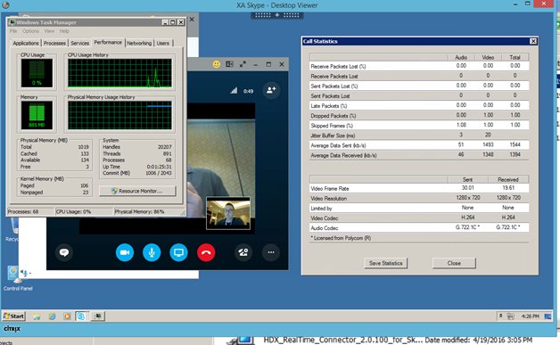 JoshJuddRambles's tweet image. Working in labs. No extra CPU load in XD session #SYN609 #RealtimeOptimization #SkypeforBusiness @CitrixSynergy