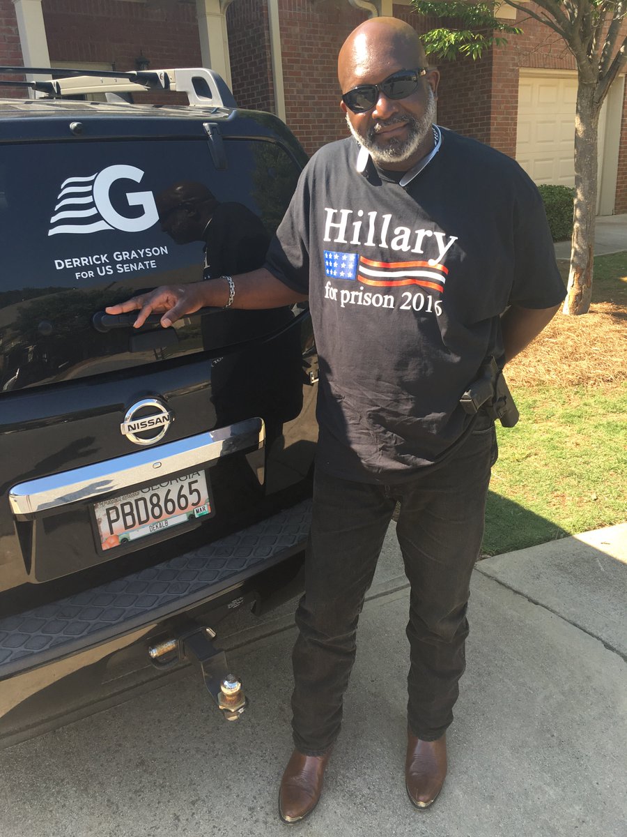 GraysonForGA's tweet photo. What makes me different? I actually believe in Justice for ALL and live the Constitution. #gagop #gaussen #gapol https://t.co/0GoH05uxTz