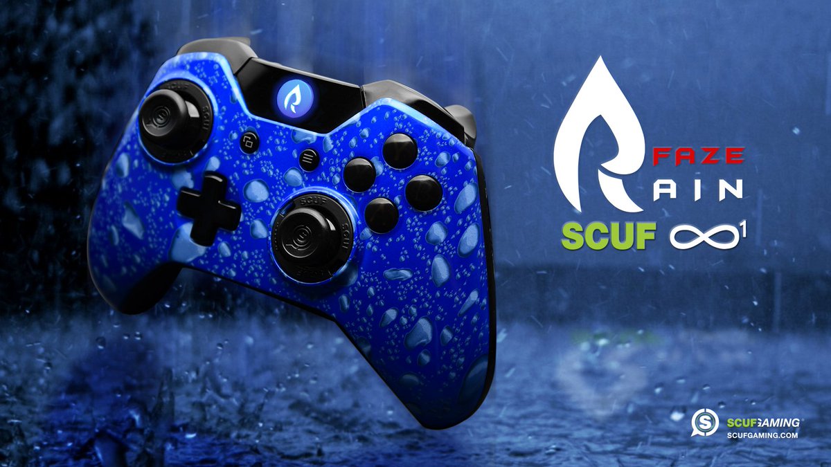 ScufGaming's tweet image. How many #RainDrops are out there? We're with you!
@FaZe_Rain 
scuf.co/Infinity1FaZeR…