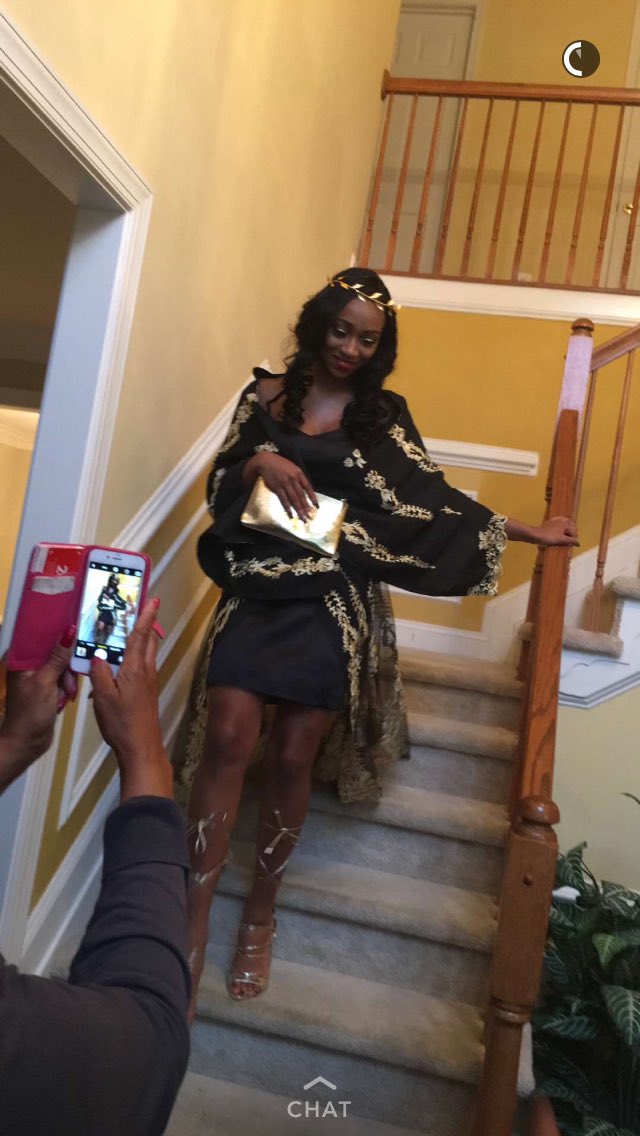 TonyaEliza's tweet photo. My babygirl did that last night 😘😻❤️👑 She slayed 👏🏽😻@jadore_marie_ #macprom https://t.co/rkVROqy8Sl