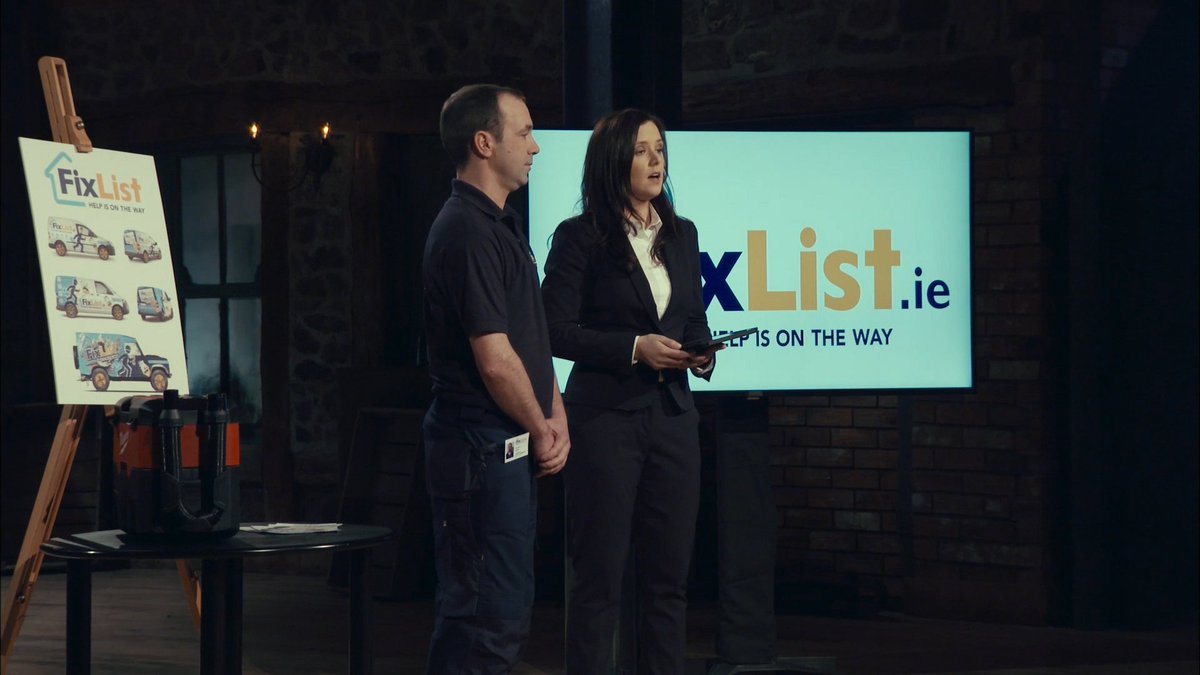 DragonsDenRTE's tweet image. We wish John and Sadie all the best with the future of @FixListIreland #DragonsDen