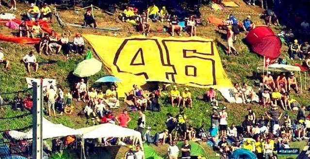 VR46Live's tweet photo. "WE WIN AND WE LOSE TOGETHER" #SempreStoConVale #AlMugelloNonSiDorme #ForzaVale46 https://t.co/EjgNTUpA0B