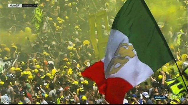 VR46Live's tweet photo. "WE WIN AND WE LOSE TOGETHER" #SempreStoConVale #AlMugelloNonSiDorme #ForzaVale46 https://t.co/EjgNTUpA0B