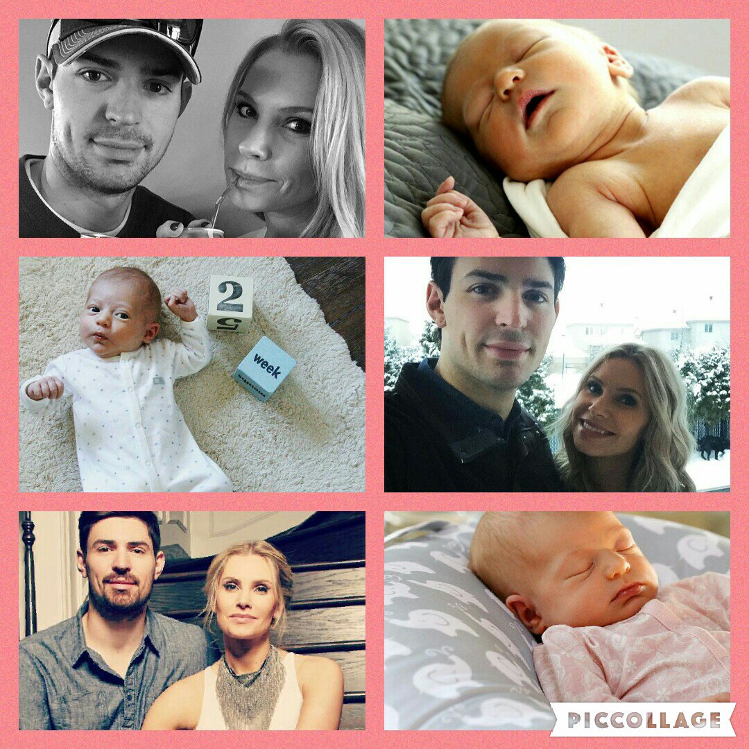 HillWonTheCup33's tweet photo. I made this collage of the proud new parents @CP0031 @ByAngelaPrice and baby Liv! :) #cheerstoparenthood #babyprice https://t.co/Q54XaUHUZs