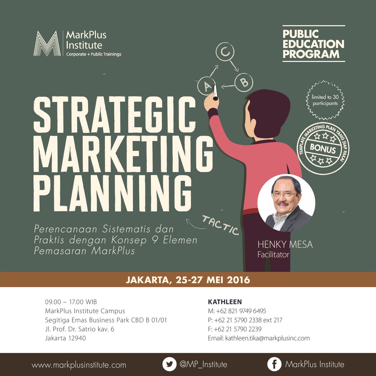 ShopMarketeers's tweet image. Mengapa Marketing Planning sangat penting bagi marketer? Ikuti #MITraining 25-27 Mei 2016 bit.ly/243KW2H