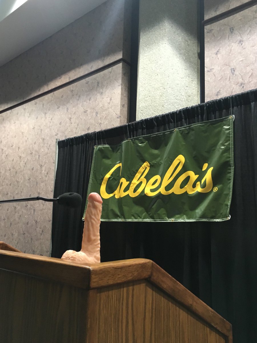 CocksNotGlocks's tweet photo. Dildo #434987 got to speak at #NRAAM. This #NRAWorkshops was on how to avoid accountability after gun accidents. https://t.co/nU5YccfP3F