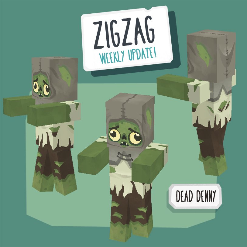 Jamizzle on Twitter: "#Zigzag #minecraft resource pack 