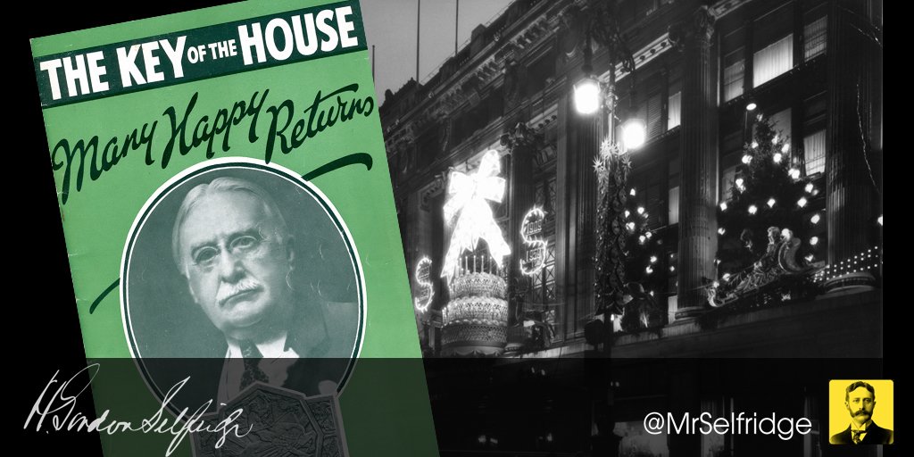 Anniversaries at <a href="/Selfridges/">Selfridges</a> have always been cause for celebration. March 15th, my friends! HGS #MrSelfridge