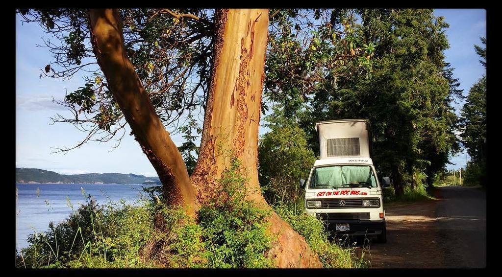 mandyleith's tweet photo. The #docbus at home in the world. #vanlife https://t.co/YlXecv4GBF https://t.co/F32Jad3Mzg