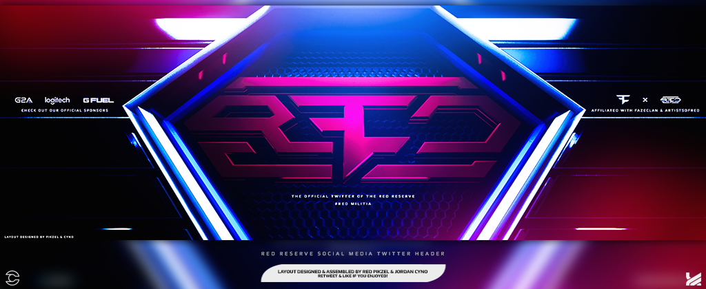 Fresh new look for <a href="/RedReserve/">Red Reserve</a> - Header Design by <a href="/PikzelArtz/">Changed my @</a> &amp; my self. retweets &amp; Likes appreciated! Thank you!
