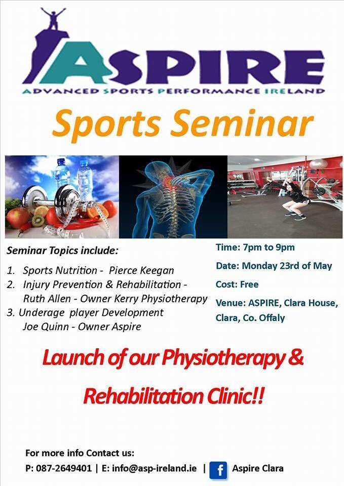 We are hosting free Sports seminar 2morro <a href="/7pm/">Huong Le</a> for anybody involved in training. Some great talks #sport #train