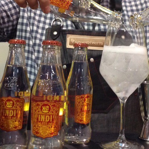 Momentazo @indidrinks #alimentaria2016 de @ginandtwitts
