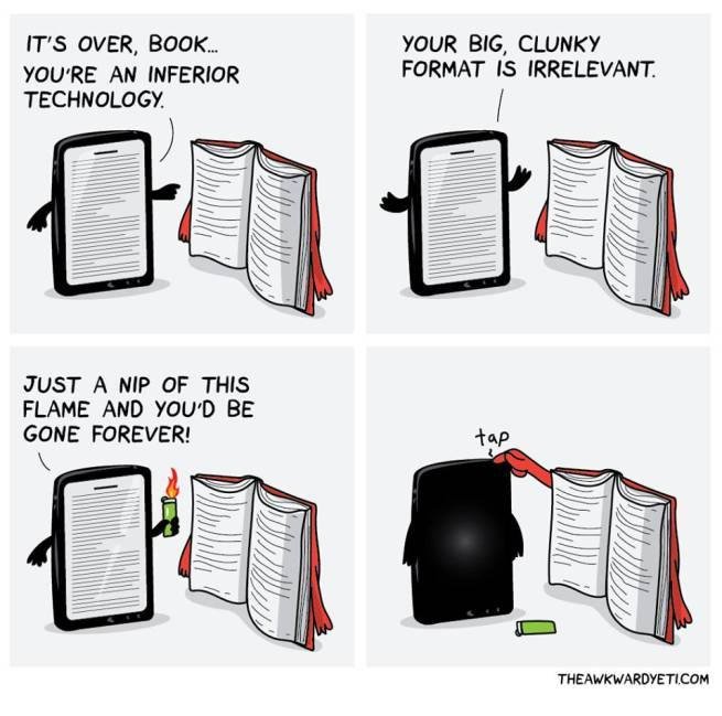 AngelsDivided's tweet photo. Books will never be inferior. Lol https://t.co/PLWMo6mwTD