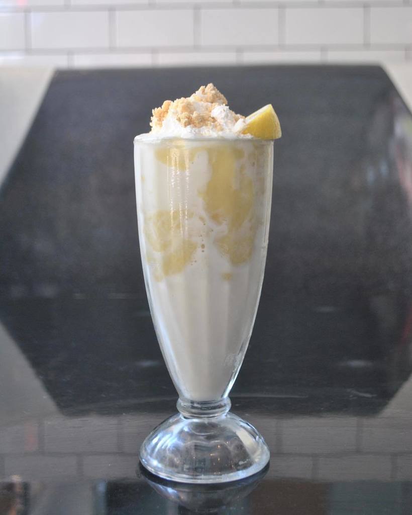 🍋 Lemon Pudding Pie Milkshake 🍋 only available a few more nights so get in quick!! 5PM-midnight 🙌 by champsdiner