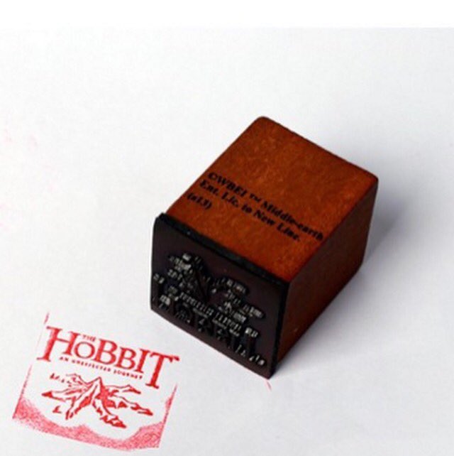 TheHobbitForge's tweet photo. Check out the hobbit stamp at our shop! ON SALE ! https://t.co/QUnqBYCxsy https://t.co/j4D1AII7Df