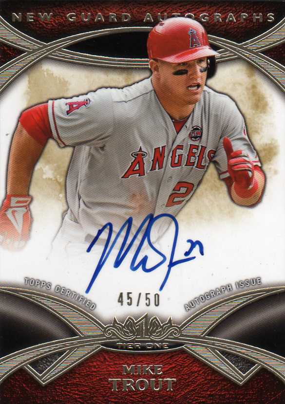 定番入荷 2012 マイク・トラウト mike trout ルーキー年 直書きサイン