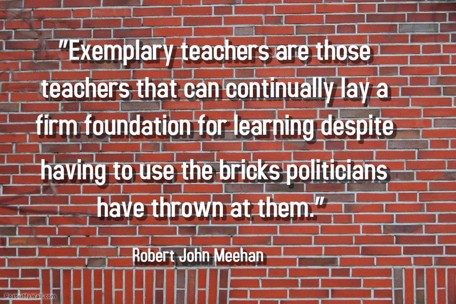 TeachersJourney's tweet photo. #AnotherBrickFromtheWall  Despite the politicians and Profiteers... https://t.co/7fSwY4hDjW