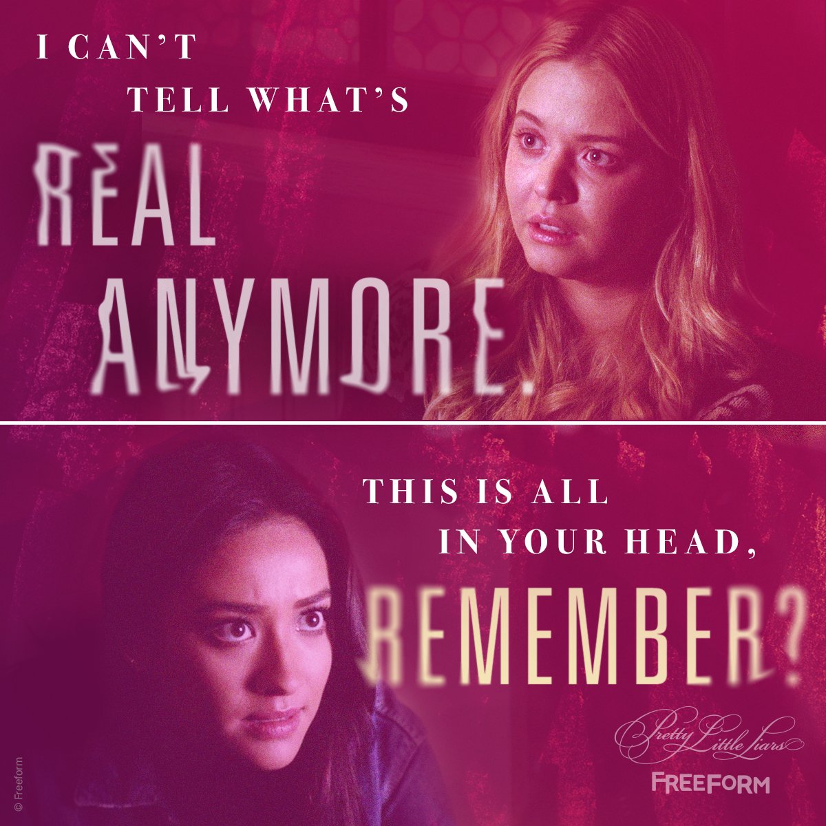 PLLonMax's tweet image. It wasn’t all in her head! 😰😰😰 #PoorAli #PrettyLittleLiars