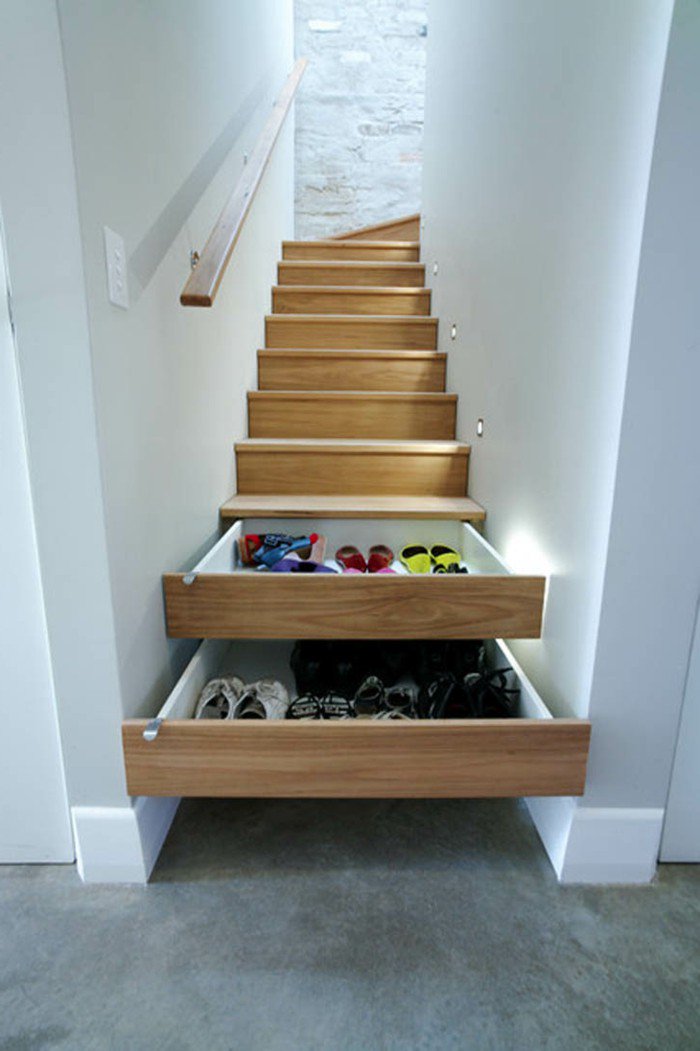 The perfect place to keep your shoes #Creative #HomeIdeas