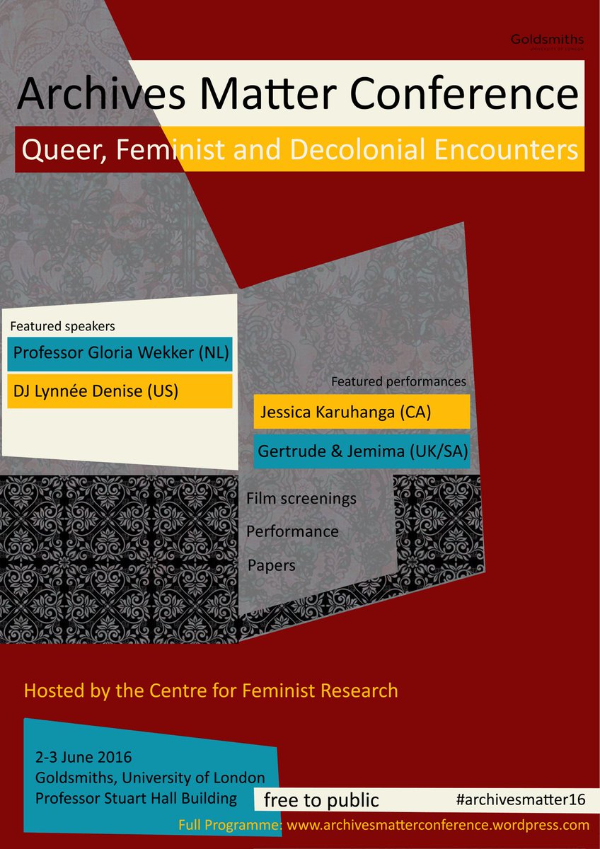 chandranfrank's tweet photo. Coming up @centrefemres, with amazing panels, screenings and performances. Full program online. (design @AnnHealey) https://t.co/lDUajxCEfB
