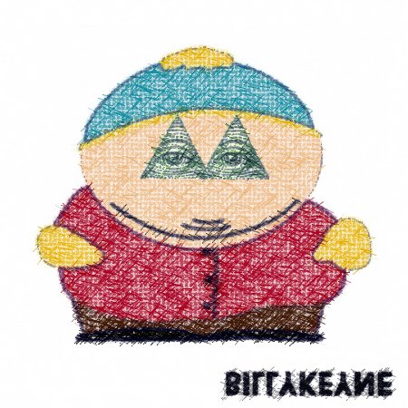 "Why so serious?". relación entre los dichos illuminatis y la personalidad de cartman.. #malaga #art #digitalart