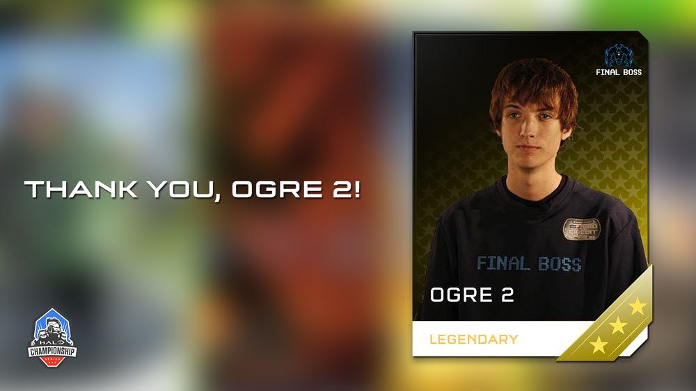 HCS's tweet photo. On Saturday, the greatest Halo player of all time retired. Thank you for the memories, @TomRyanOGRE2! 🐐 https://t.co/GV2jSEIZBG
