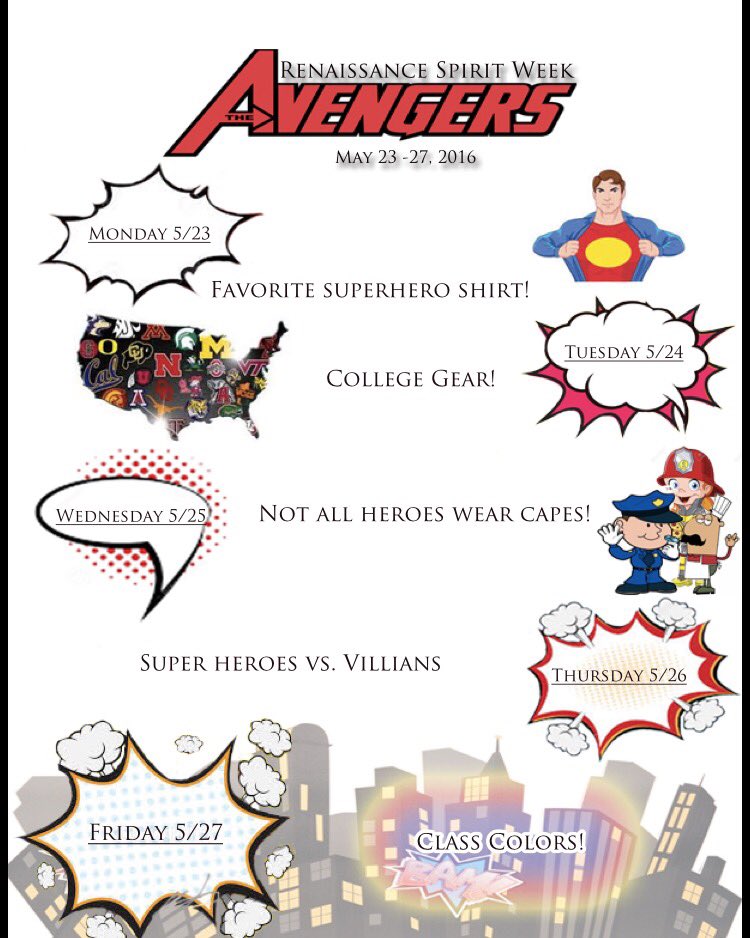 Nogales2016's tweet photo. ♦️🔴🔴🔴SENIORS🔴🔴🔴♦️
This is our LAST spirit week! Participate everyday and let's go full out on Friday! 
#2016takeover https://t.co/kE9UErwekQ