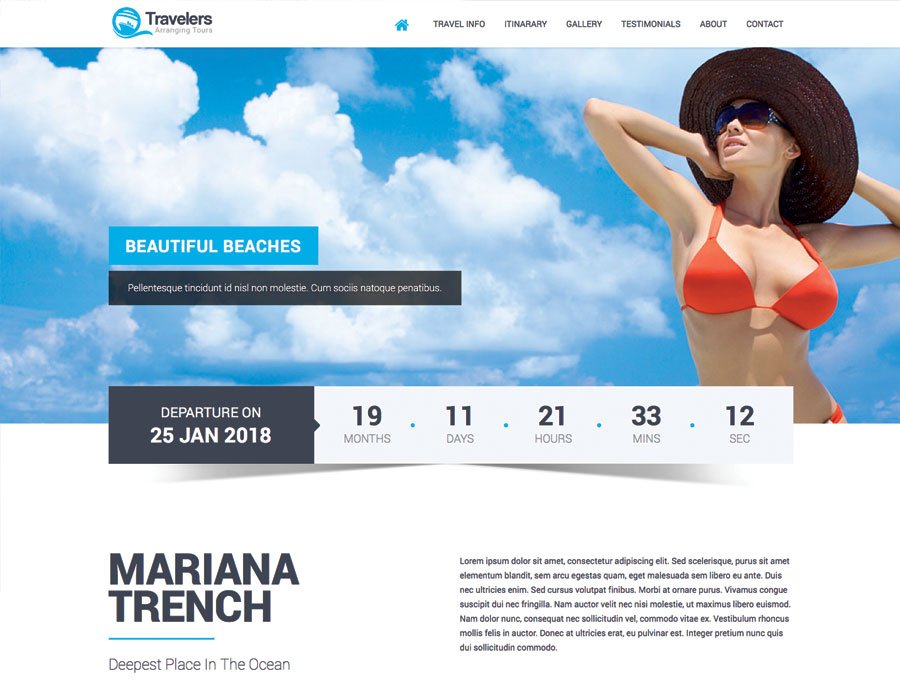 Dezinethemes's tweet image. Plan your tour using our #PremiumTemplate #landingpage #Html