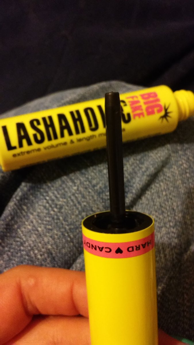 Bought a new mascara and opened it to find this. No picture has ever summed up my life so accurately.