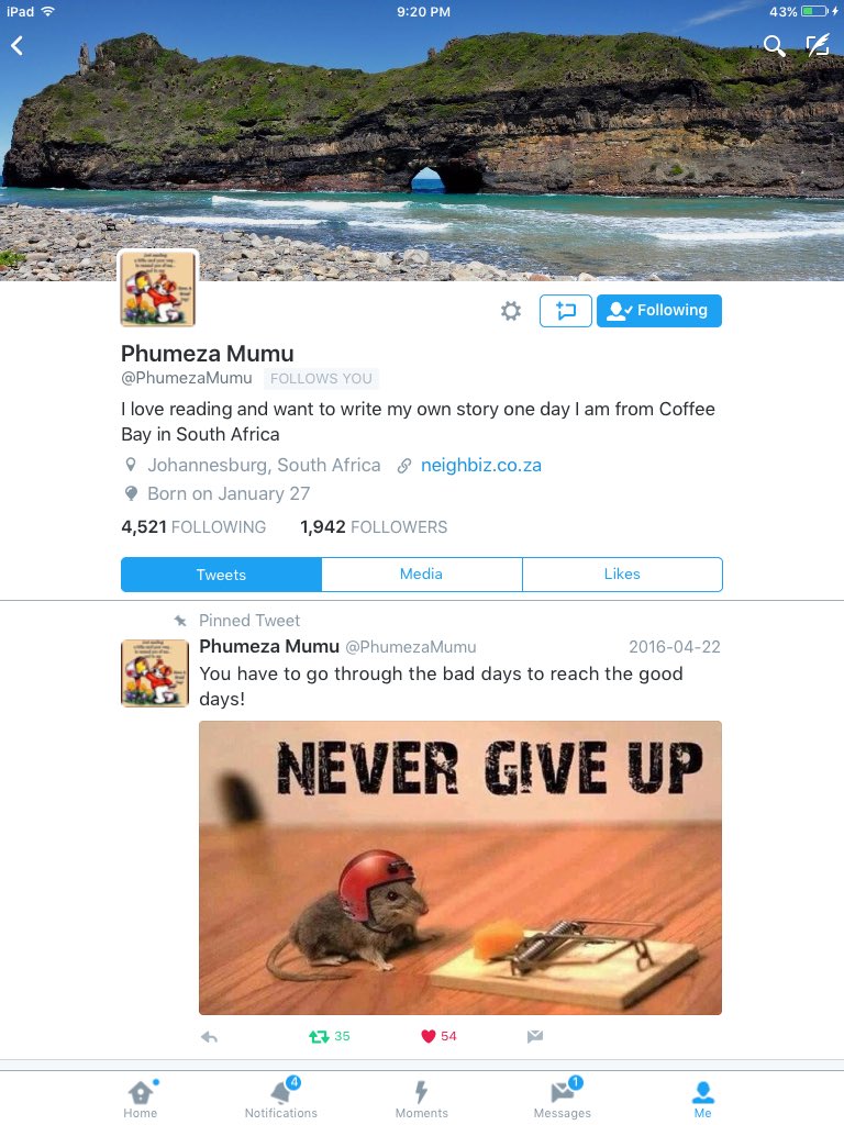 ShelleyLockwood's tweet image. Howdy @CharlesWLLMS @MakingJewels @DllPstll @PhumezaMumu Have a great week!